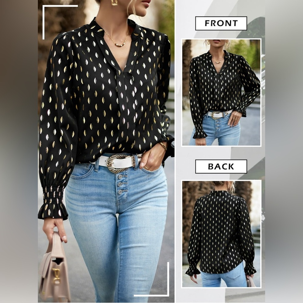 Miss Sparkling The Brenda Blouse - Picture 4 of 10